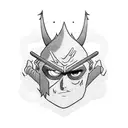 roronoa zoro nothing happaned tattoo design idea