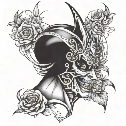 villain Bliss tattoo design idea