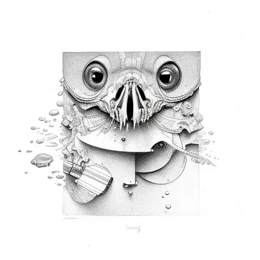 diving 3L cylinders tattoo design idea