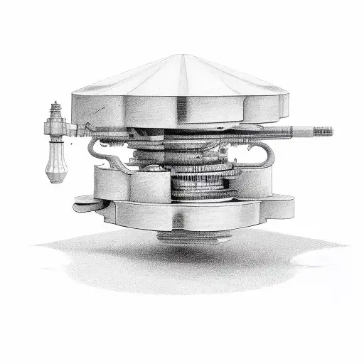 diving 3L cylinders tattoo design idea