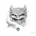 arsenal hogwarts tattoo design idea