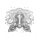 Scuba Diving OX tattoo design idea