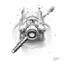 Diving SPG tattoo design idea