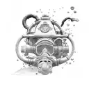 Diving SPG tattoo design idea