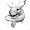 Diving SPG tattoo design idea