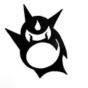 gengar tattoo design idea