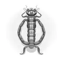 centipede tattoo design idea