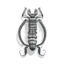 centipede tattoo design idea