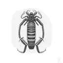 centipede tattoo design idea