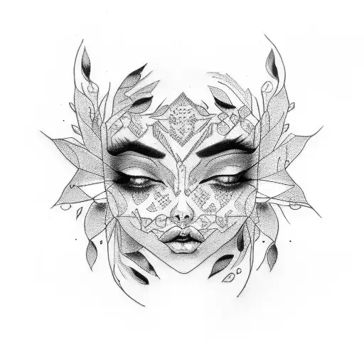 collarbone femme fatale tatoo tattoo design idea