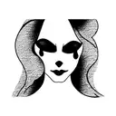 collarbone femme fatale inspired tattoo design idea