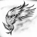 Phoenix tattoo design idea