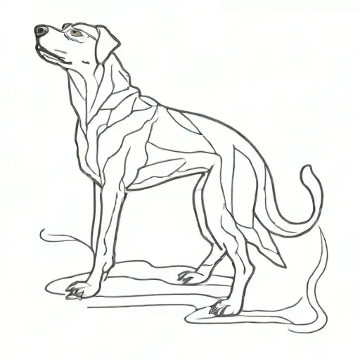 haven hell hound tattoo design idea