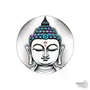 the buddha tattoo design idea