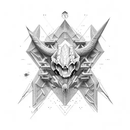 Ark specimen implant  tattoo design idea