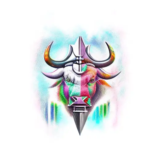 Sylwia Dudek - 🐃 Polynesian Ox 💧Digital Art. 💧Ox inspired by Polynesian  tattoo motives. These tattoo types are named Polynesian because they come  from Polynesia especially the Maori tribe. Back in time