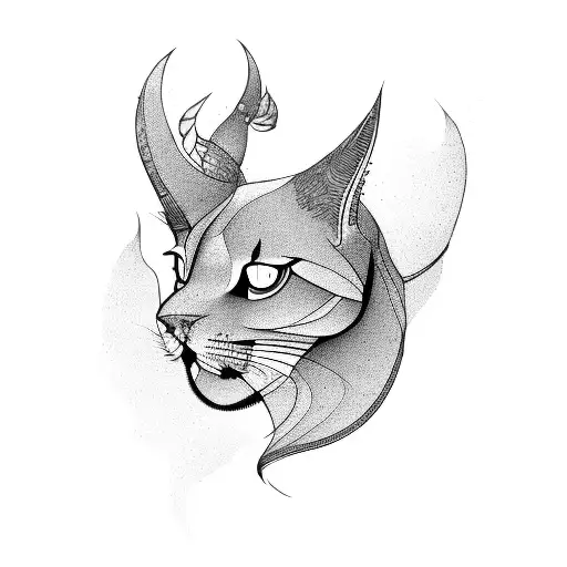 persian Symbolism syle tattoo tattoo design idea