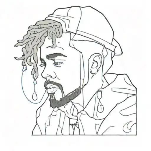 love yourz j cole tattoo design idea