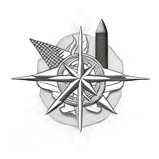 military delivering a patriot missle to ukraine tattoo design idea