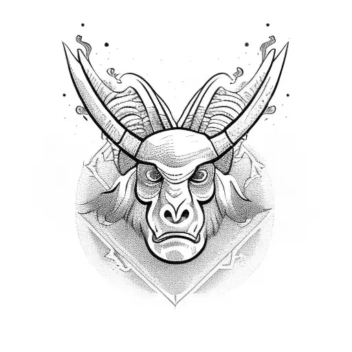 baphomet tattoo design idea