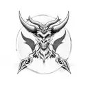 baphomet tattoo design idea