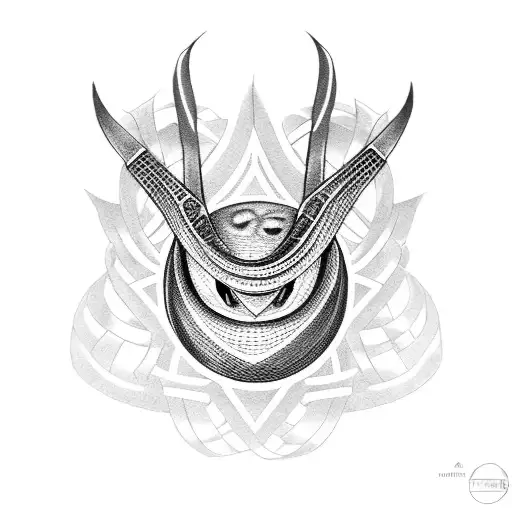 Black mamba and baketball tattoo  tattoo design idea