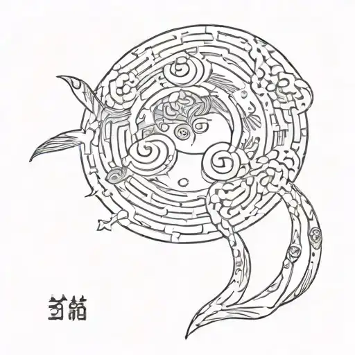 Korean   tattoo design idea