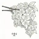 Korean   tattoo design idea