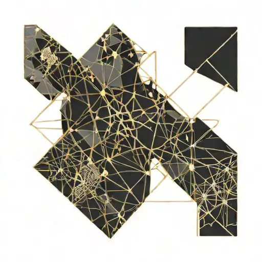 Kintsugi idea with gold tattoo design idea