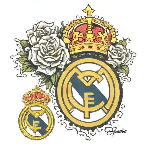 Real Madrid tattoo design idea