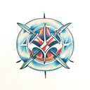 Trident  tattoo design idea