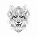 powerlifter tattoo design idea