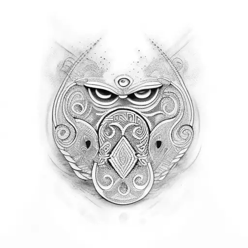 bracelete maori tattoo design idea