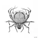 Spider, Root Chakra, Flower tattoo design idea