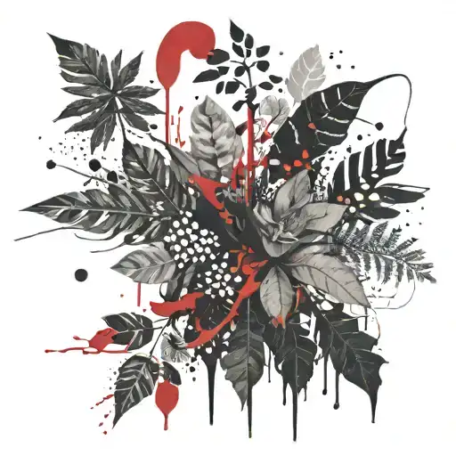 Plant loud tattoo design idea