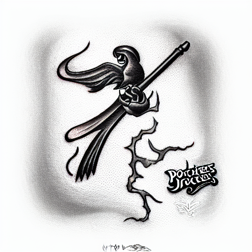 Popeyes biscuit grim reaper  tattoo design idea