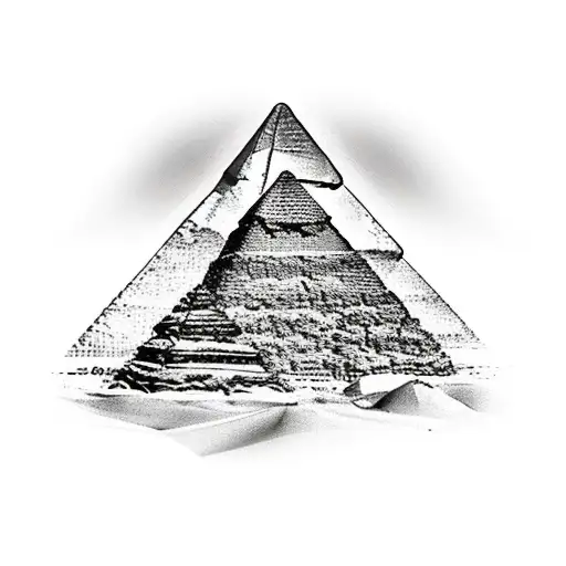 Pyramid casing stone