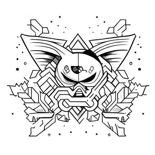 arco com nomes de superação tattoo design idea