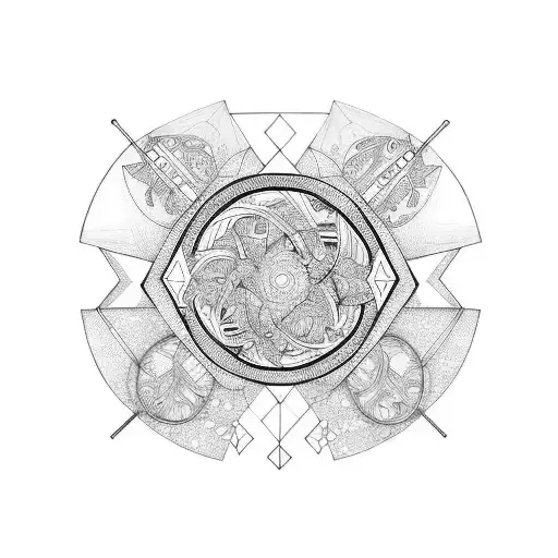 arco tattoo design idea