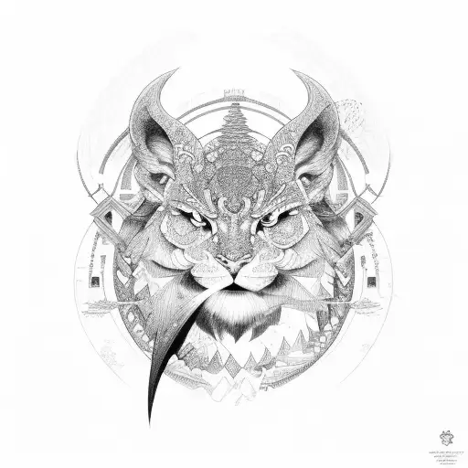 arco tattoo design idea