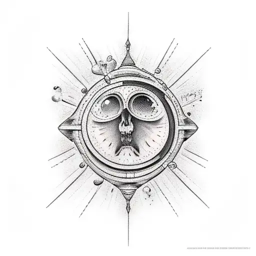 meteor tattoo design idea