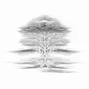 Bodhi Tree tattoo design idea