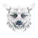 totem pole bald eagle, bear, wolf, owl, mountain lion  tattoo design idea