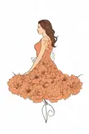 line work tattoo design idea