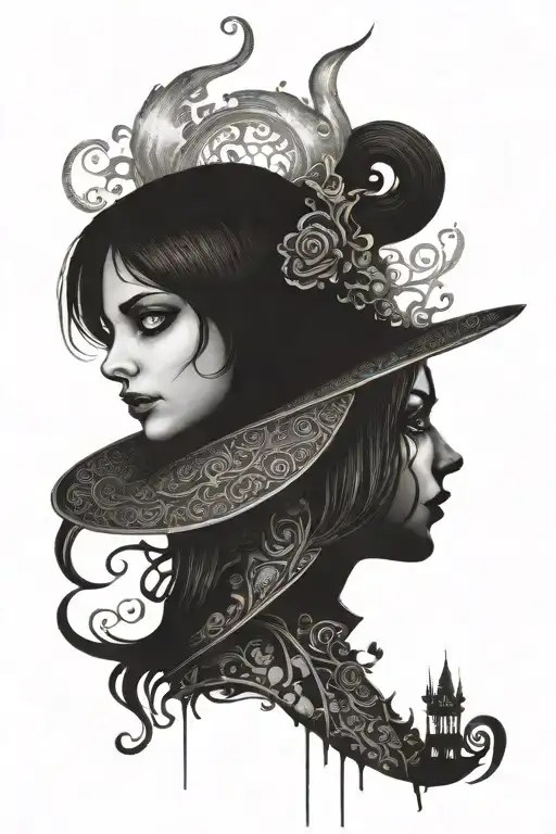 alice madness returns tattoo design idea