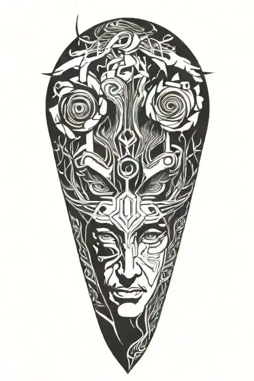 Loki tattoo design idea