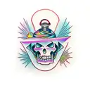 rave  tattoo design idea