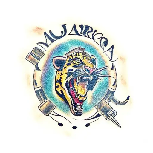 jaguar warrior tattoo design idea