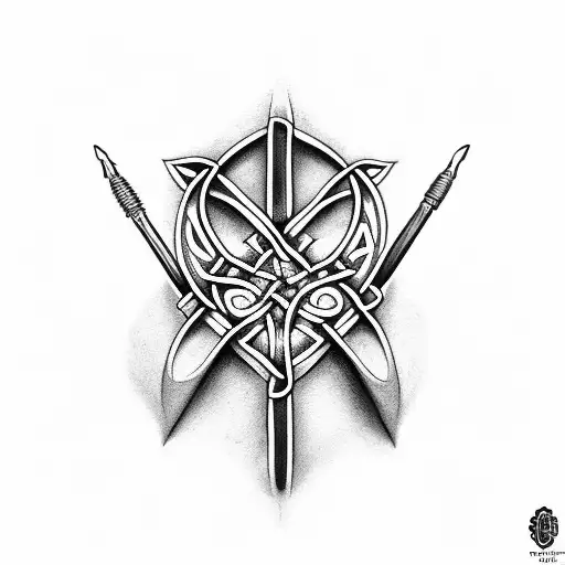 Celtic Knot tattoo design idea