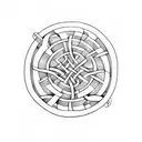 Celtic Knot tattoo design idea